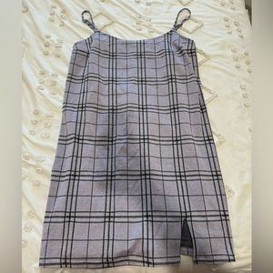 Rue 21 plus size purple and black plaid dress size 3X